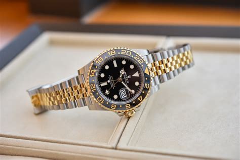 rolex gmt master ii steel and gold review|rolex master 2 gold bracelet.